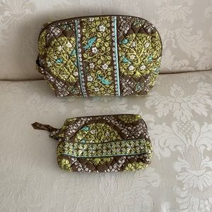 Vera Bradley Cosmetic Bag Set